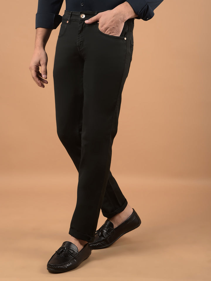 Black Jeans-Men Jeans-Crimsoune Club