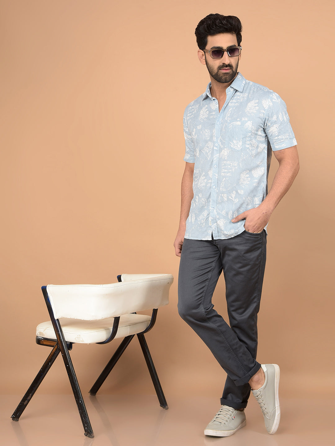 Grey Jeans-Men Jeans-Crimsoune Club