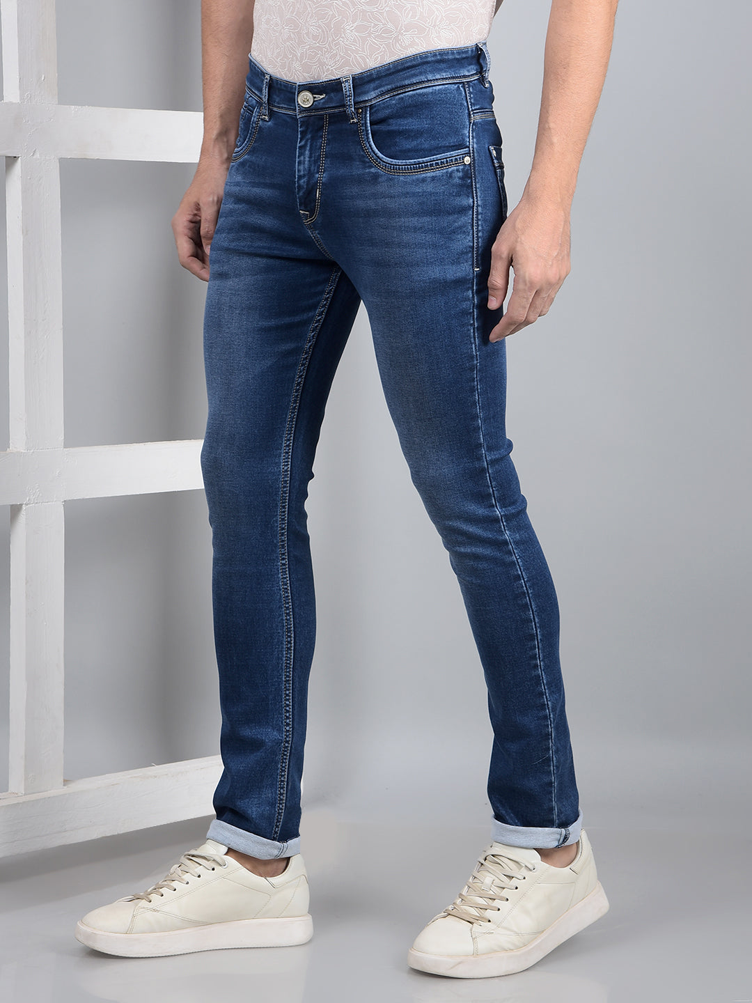 Blue Jeans-Men Jeans-Crimsoune Club