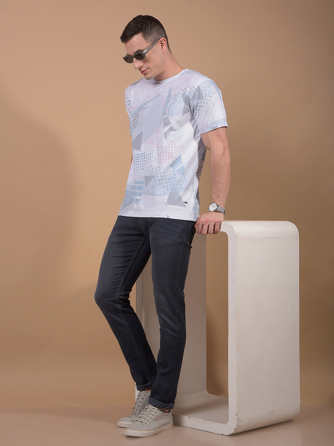 Grey Jeans-Men Jeans-Crimsoune Club