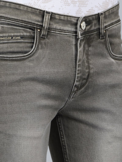 Grey Jeans-Men Jeans-Crimsoune Club
