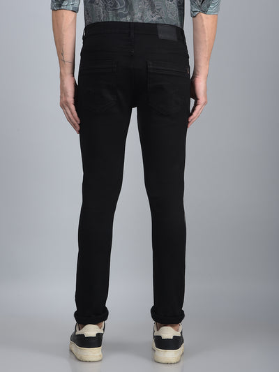 Black Jeans-Men Jeans-Crimsoune Club