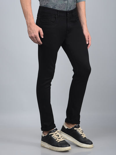 Black Jeans-Men Jeans-Crimsoune Club