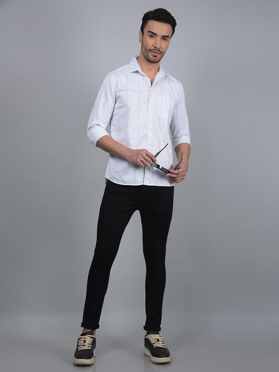 Black Skinny Jeans-Men Jeans-Crimsoune Club