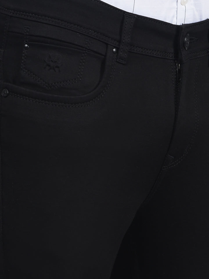 Black Skinny Jeans-Men Jeans-Crimsoune Club
