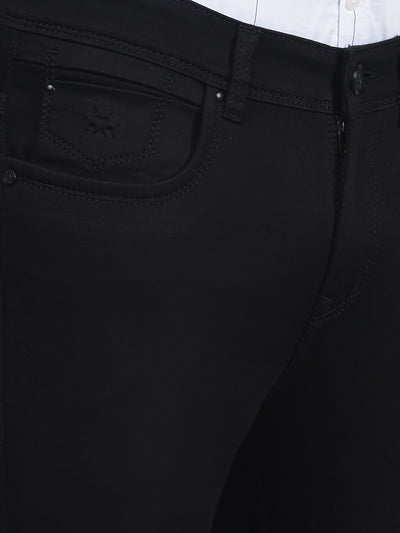 Black Skinny Jeans-Men Jeans-Crimsoune Club