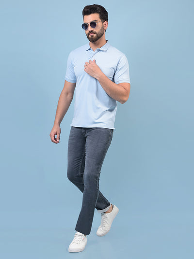Men's Grey Jeans-Men Jeans-Crimsoune Club