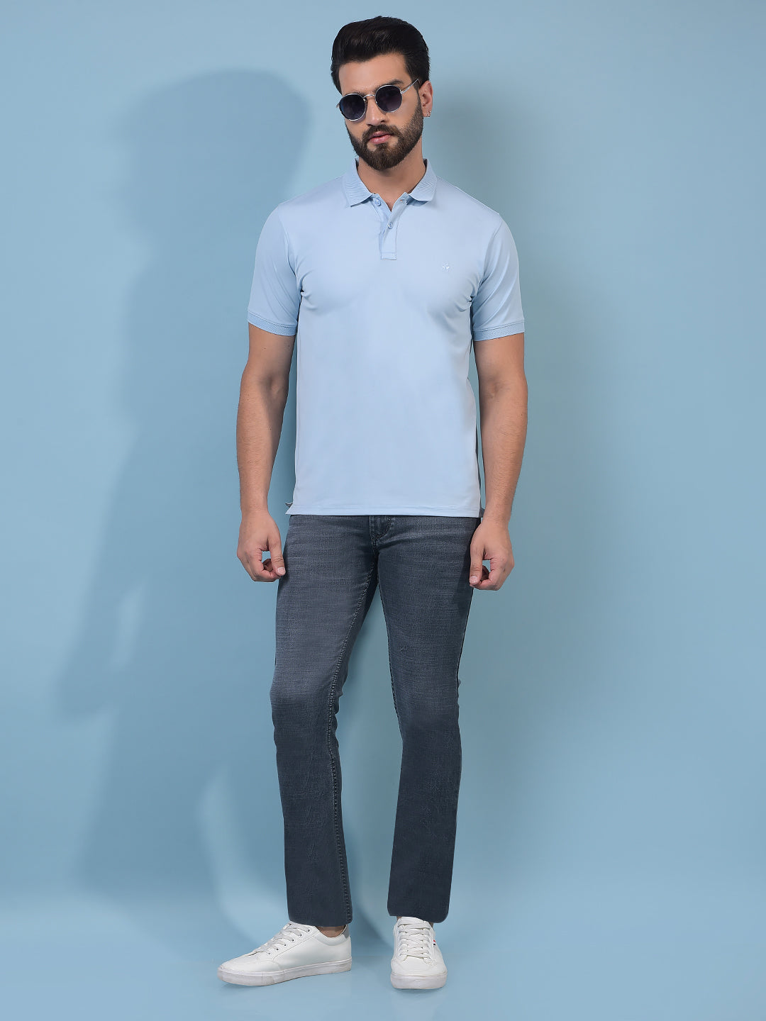 Men's Grey Jeans-Men Jeans-Crimsoune Club
