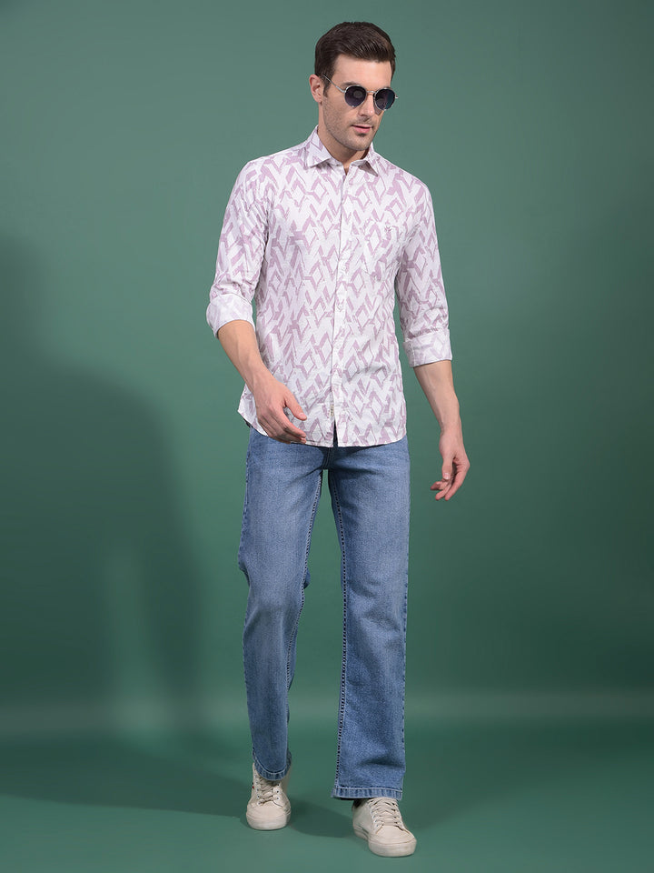 Blue Baggy Jeans-Men Jeans-Crimsoune Club