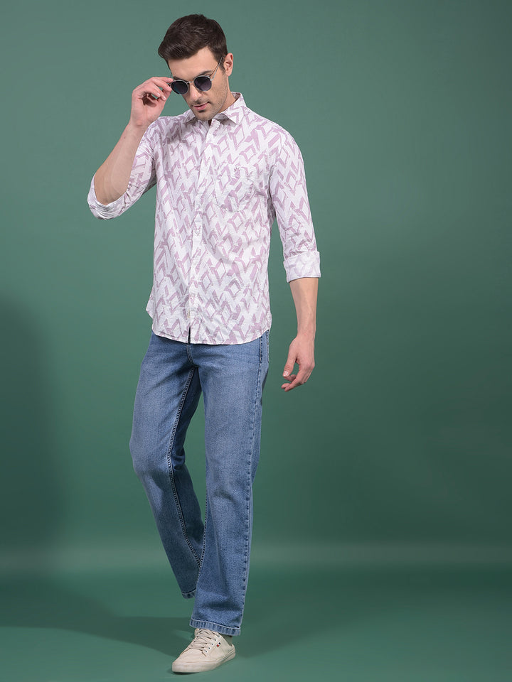 Blue Baggy Jeans-Men Jeans-Crimsoune Club