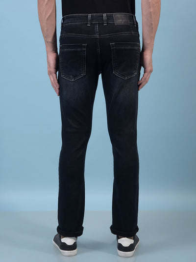 Men's Grey Jeans-Men Jeans-Crimsoune Club