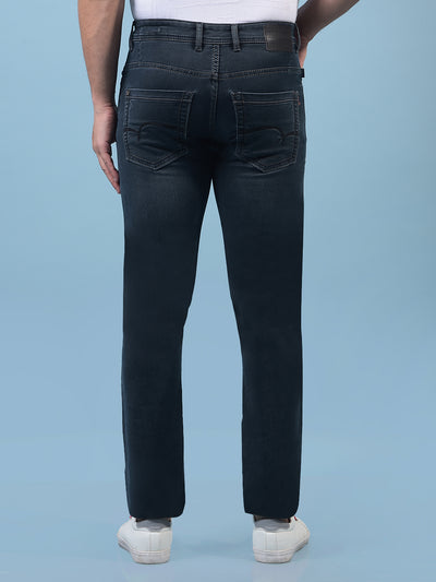 Men's Black Jeans-Men Jeans-Crimsoune Club