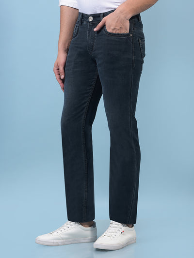 Men's Black Jeans-Men Jeans-Crimsoune Club
