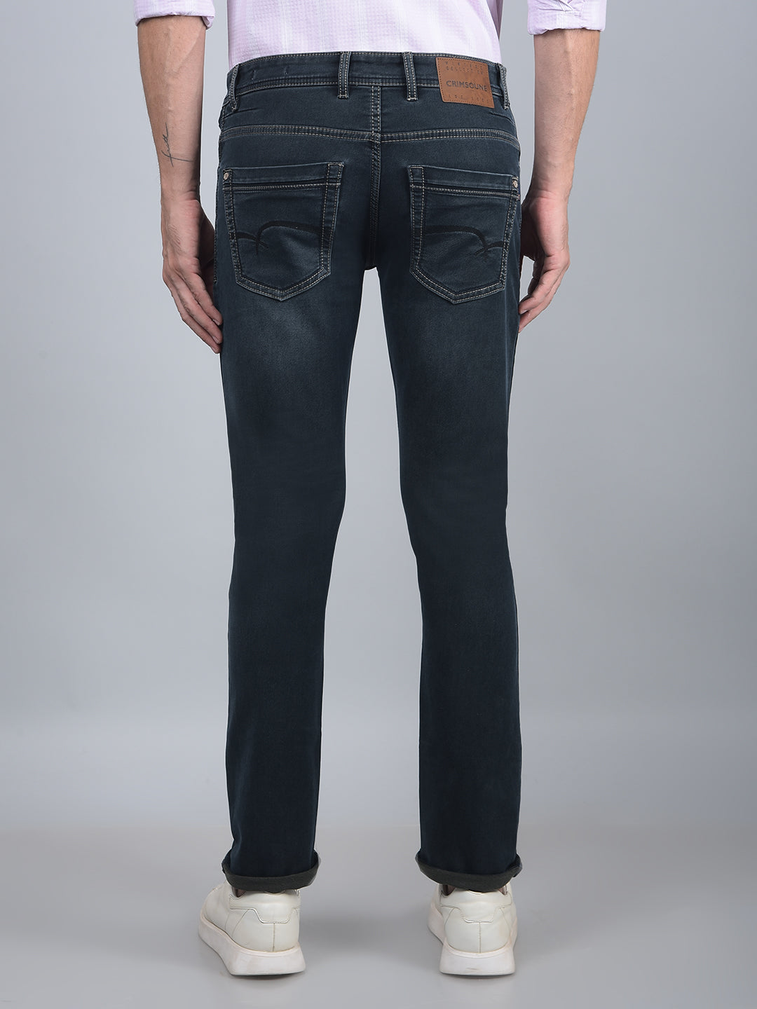 Black Jeans-Men Jeans-Crimsoune Club