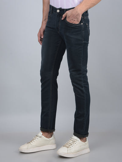 Black Jeans-Men Jeans-Crimsoune Club