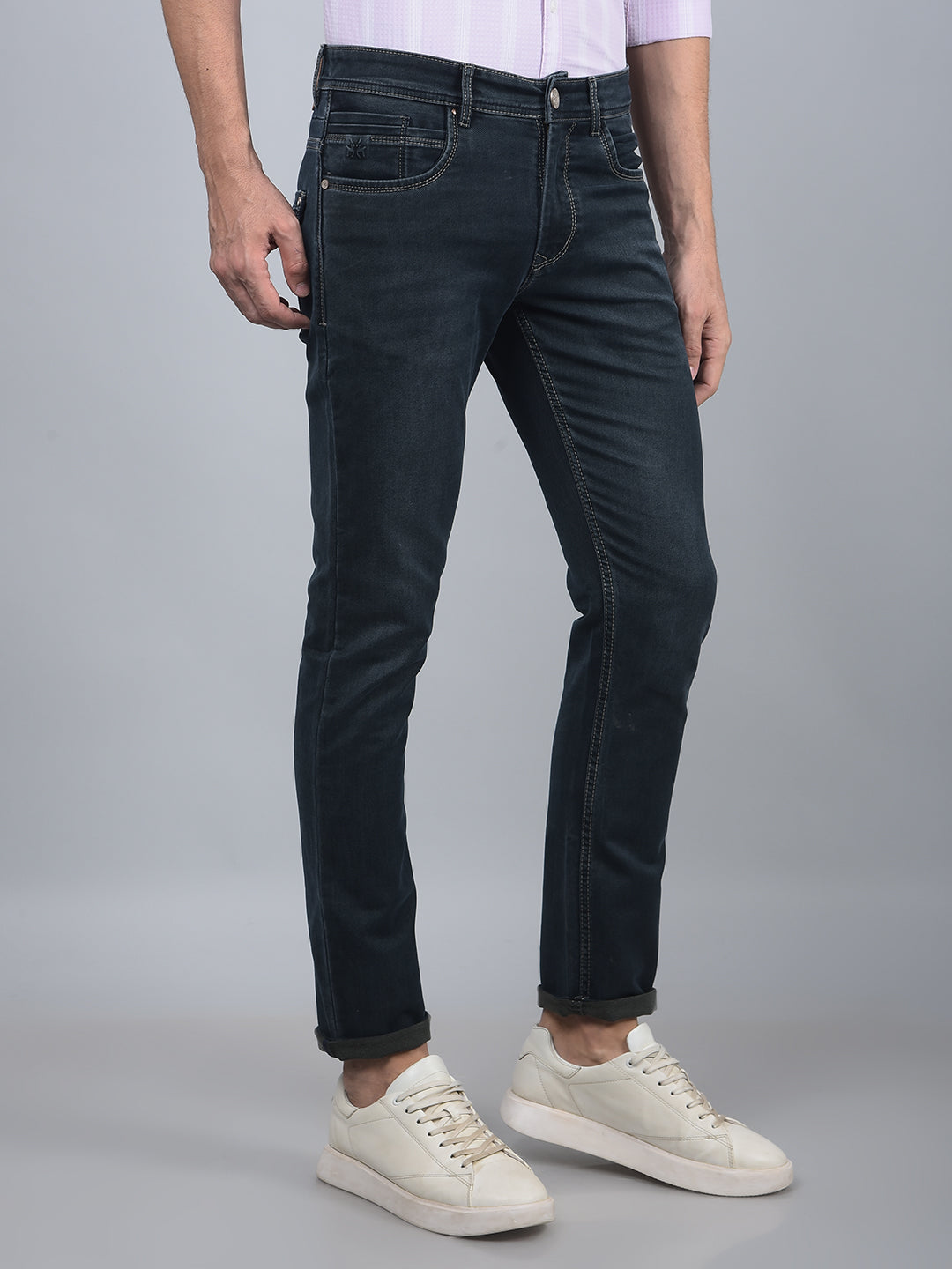 Black Jeans-Men Jeans-Crimsoune Club