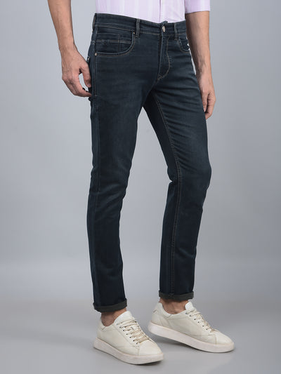 Black Jeans-Men Jeans-Crimsoune Club