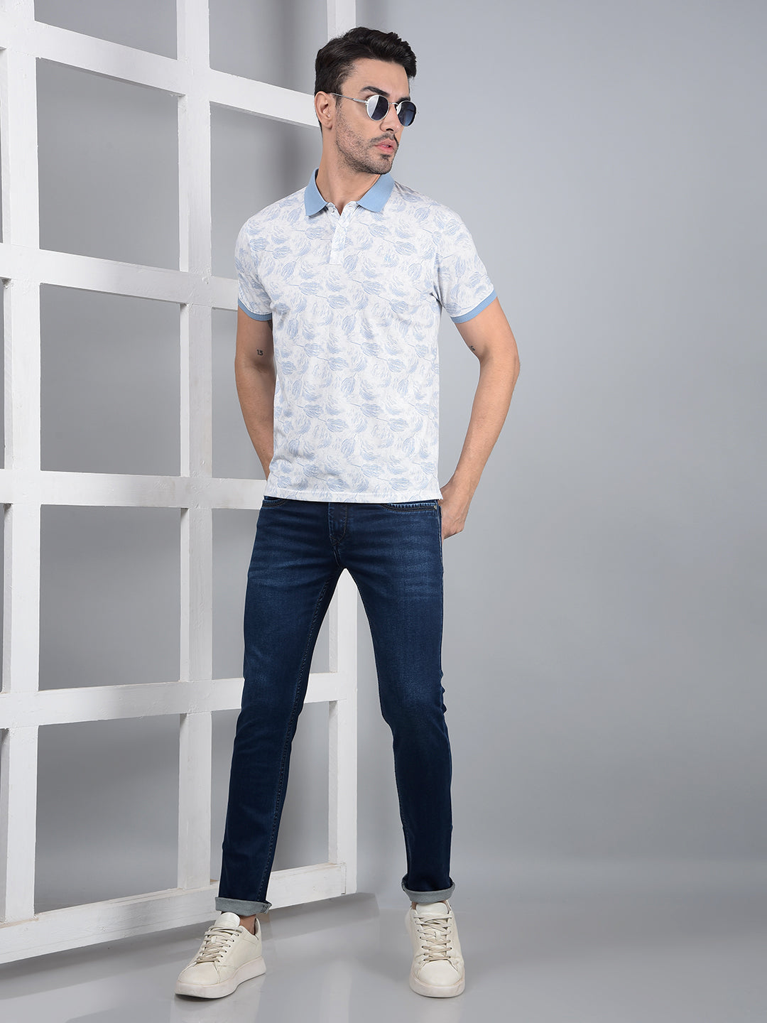 Blue Jeans-Men Jeans-Crimsoune Club