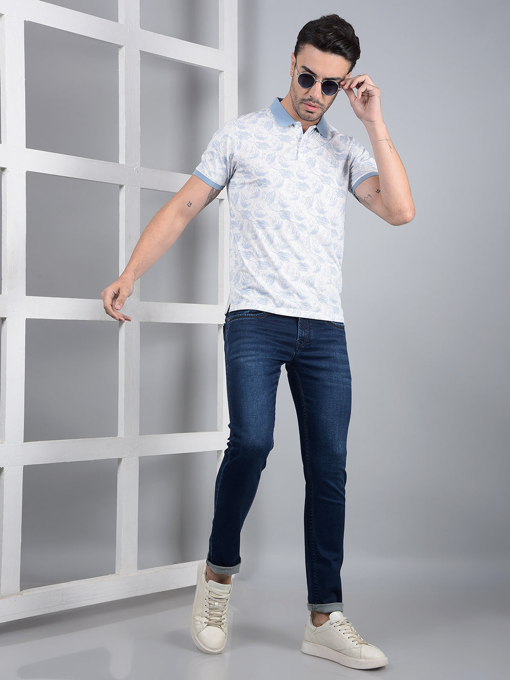 Blue Jeans-Men Jeans-Crimsoune Club