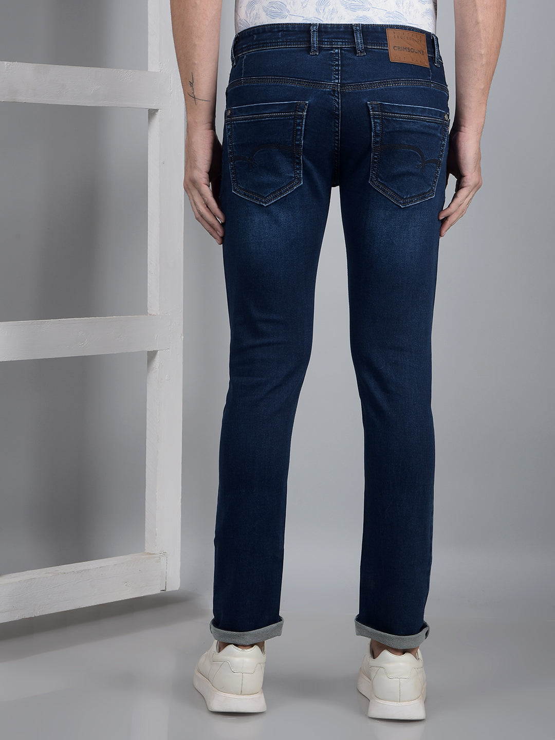 Blue Jeans-Men Jeans-Crimsoune Club