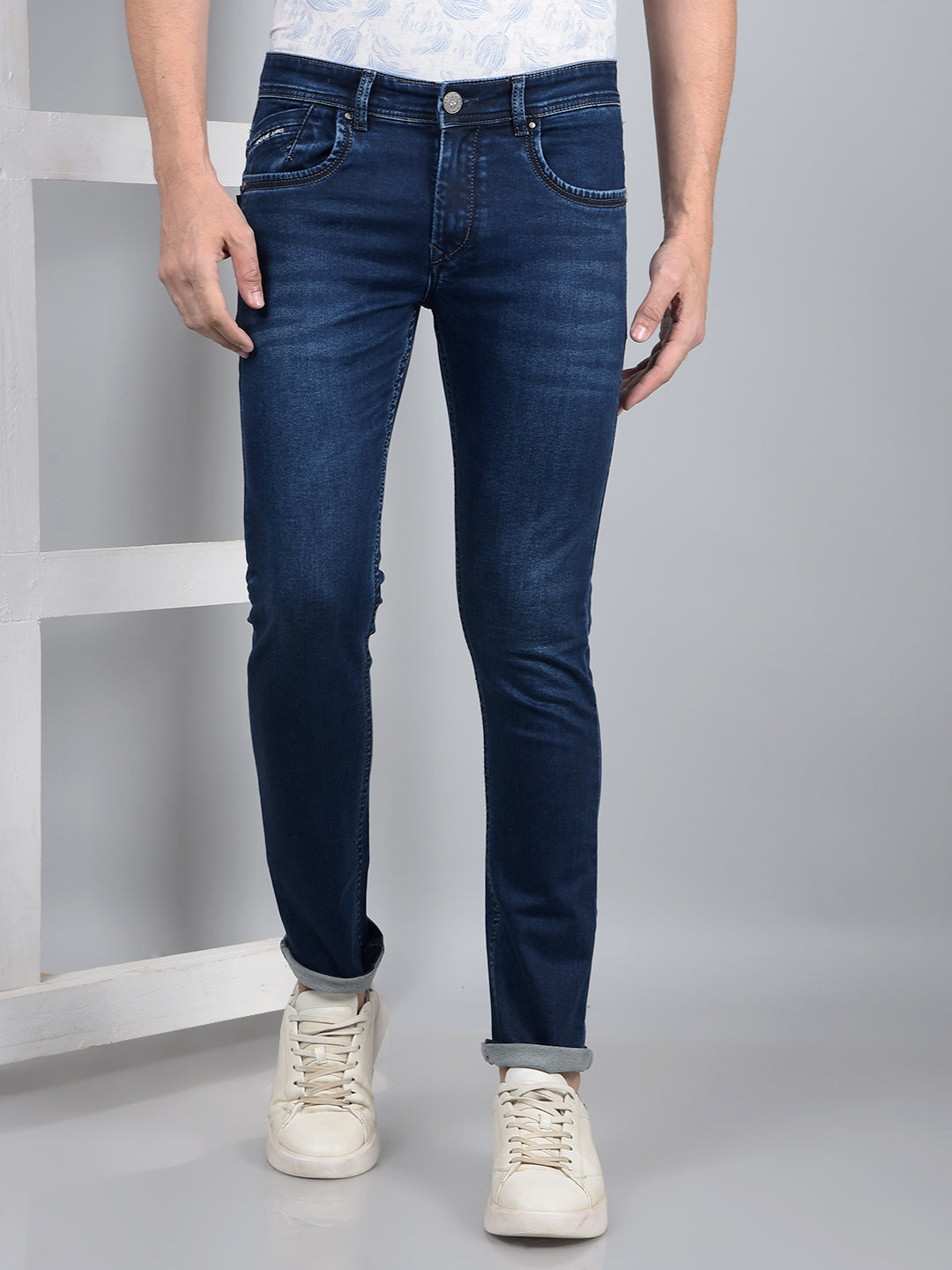 Blue Jeans-Men Jeans-Crimsoune Club