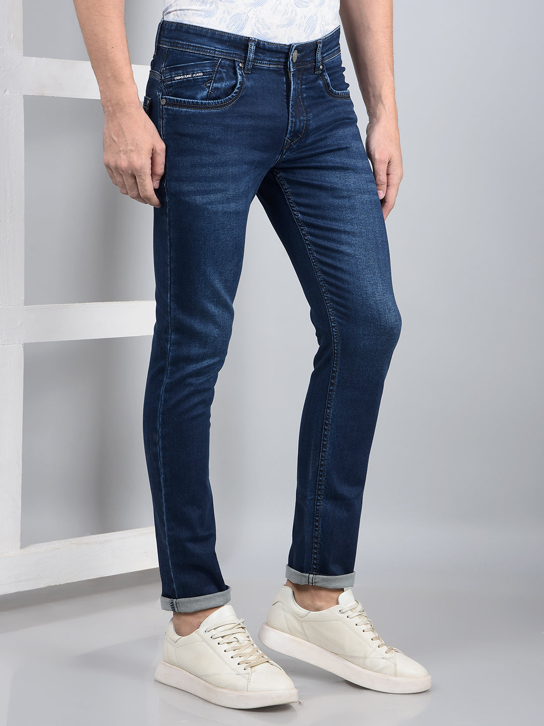 Blue Jeans-Men Jeans-Crimsoune Club