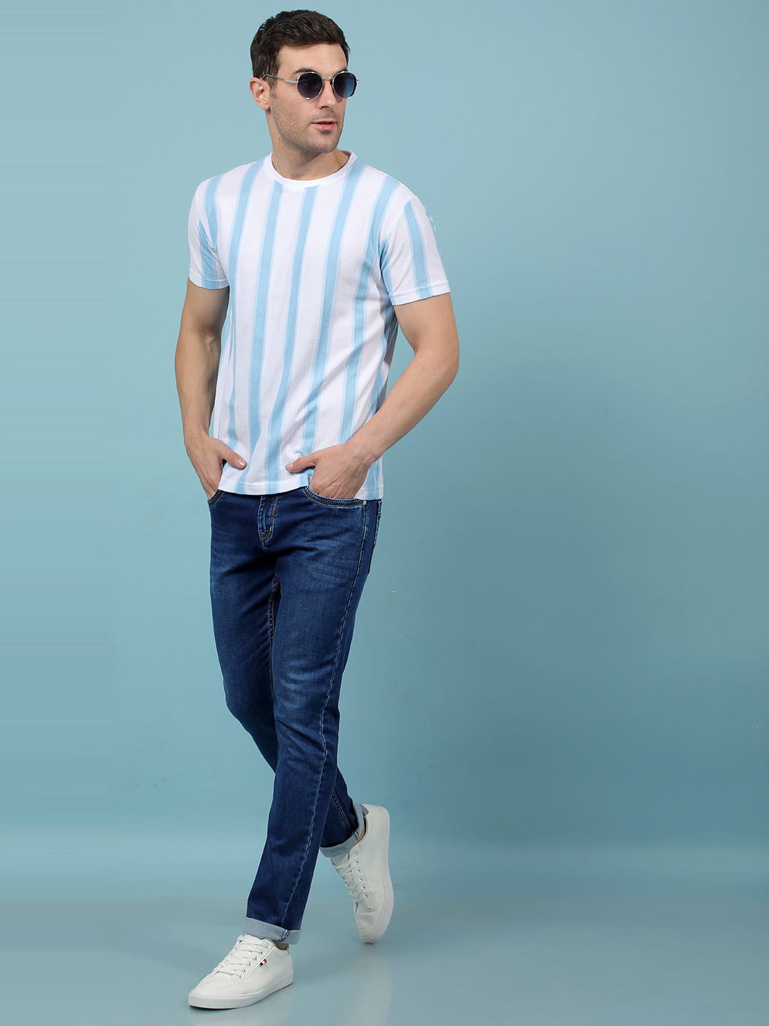 Blue Jeans-Men Jeans-Crimsoune Club