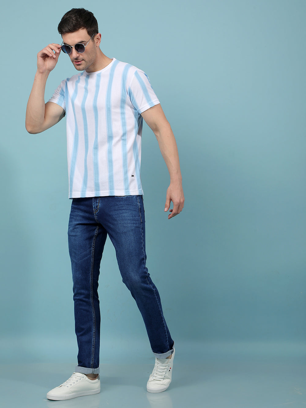 Blue Jeans-Men Jeans-Crimsoune Club