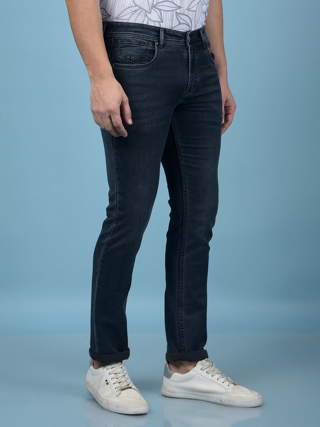 Blue Jeans-Men Jeans-Crimsoune Club