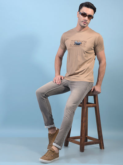 Men's Grey Jeans-Men Jeans-Crimsoune Club