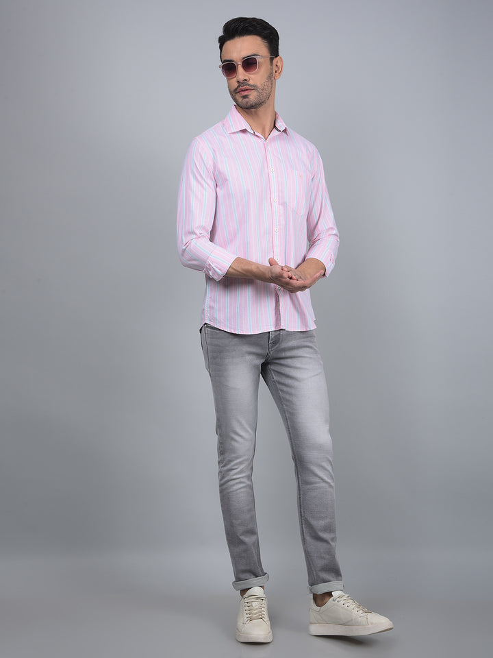 Grey Jeans-Men Jeans-Crimsoune Club