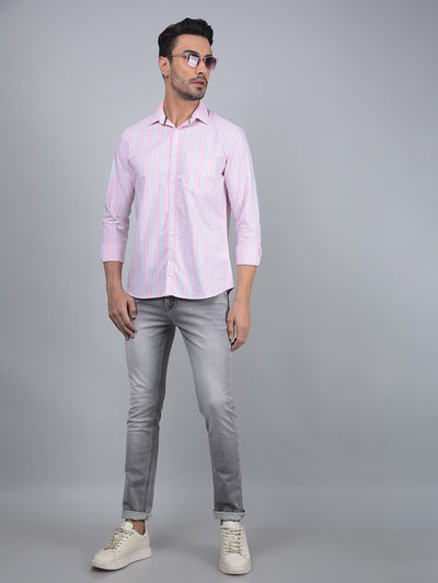 Grey Jeans-Men Jeans-Crimsoune Club