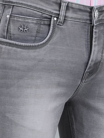 Grey Jeans-Men Jeans-Crimsoune Club