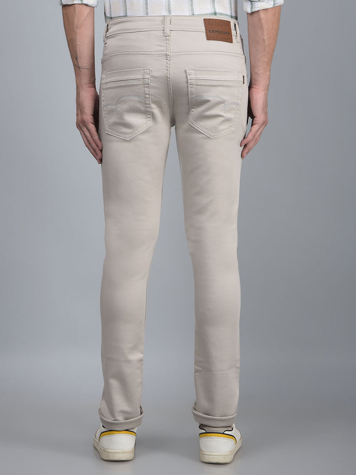 Grey Jeans-Men Jeans-Crimsoune Club