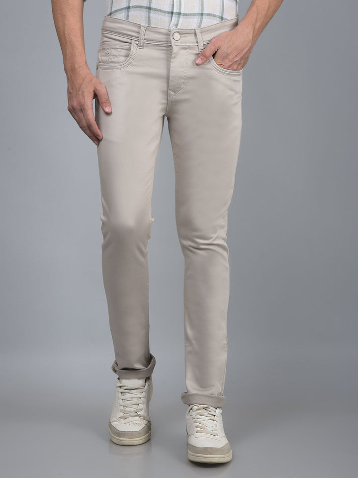 Grey Jeans-Men Jeans-Crimsoune Club