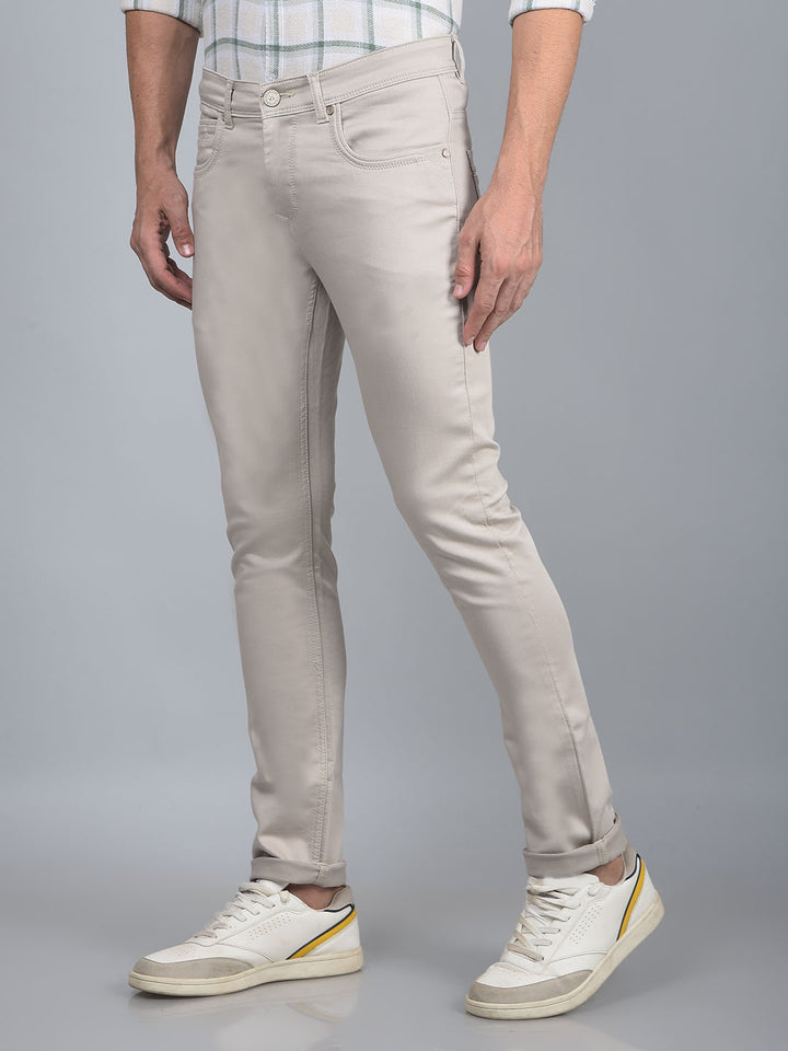 Grey Jeans-Men Jeans-Crimsoune Club
