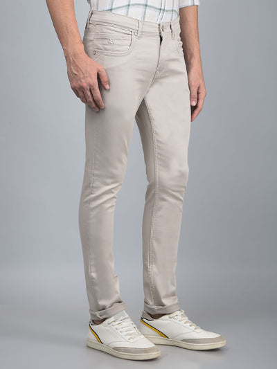 Grey Jeans-Men Jeans-Crimsoune Club