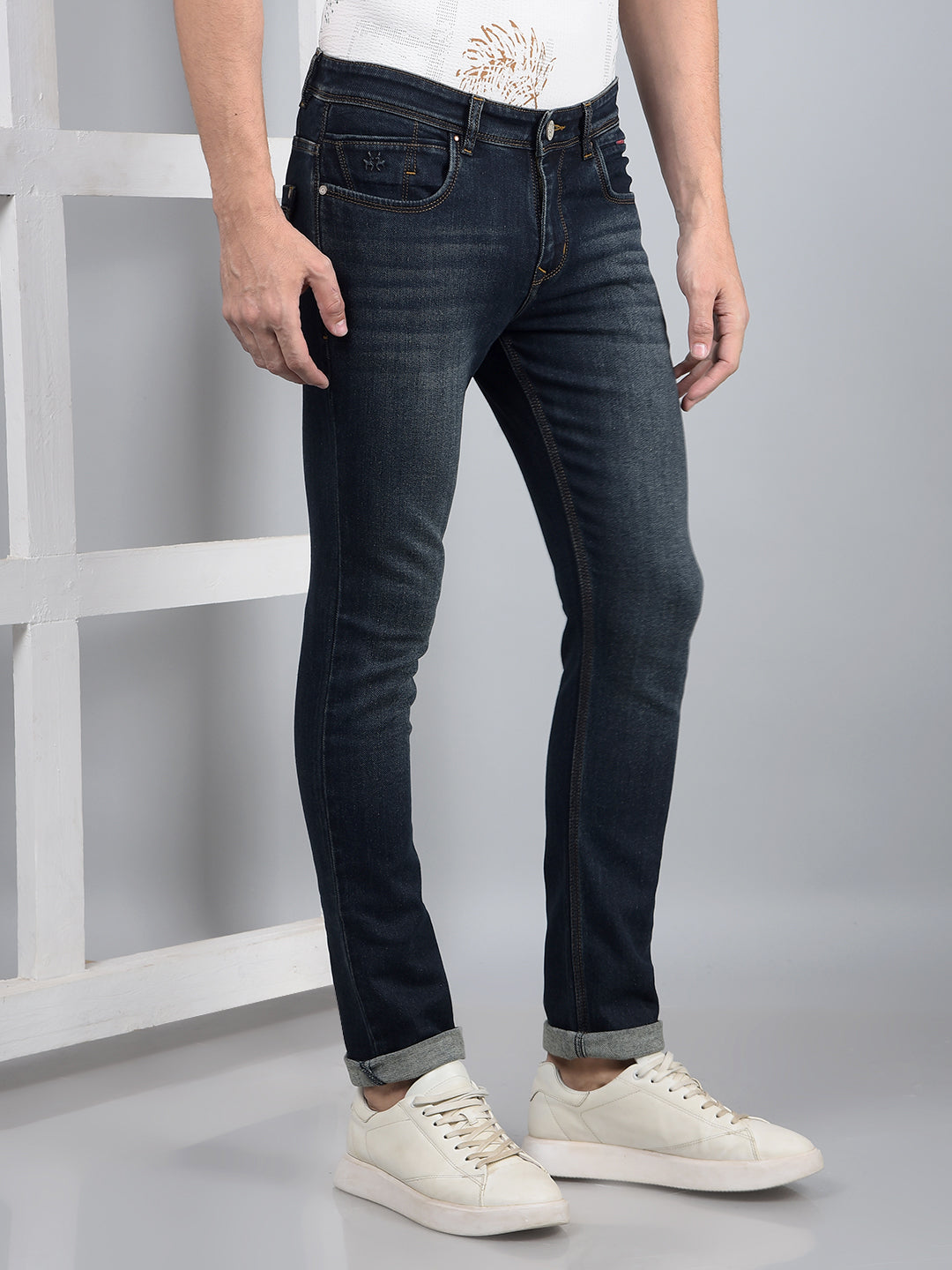 Blue Jeans-Men Jeans-Crimsoune Club