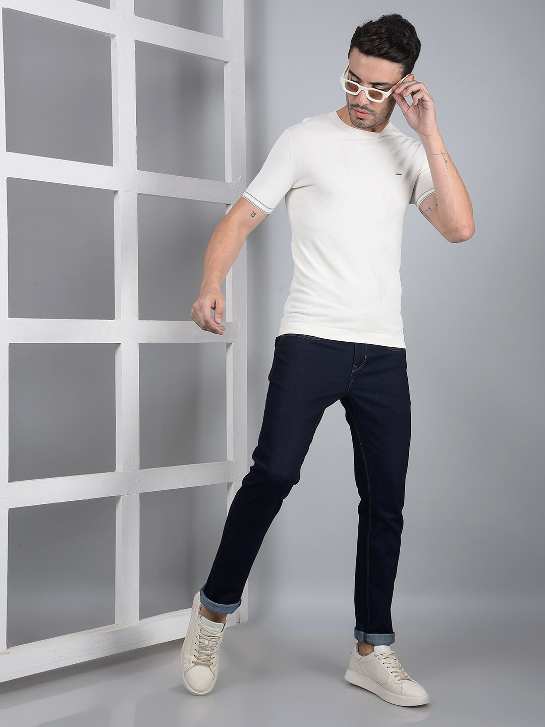 Blue Jeans-Men Jeans-Crimsoune Club