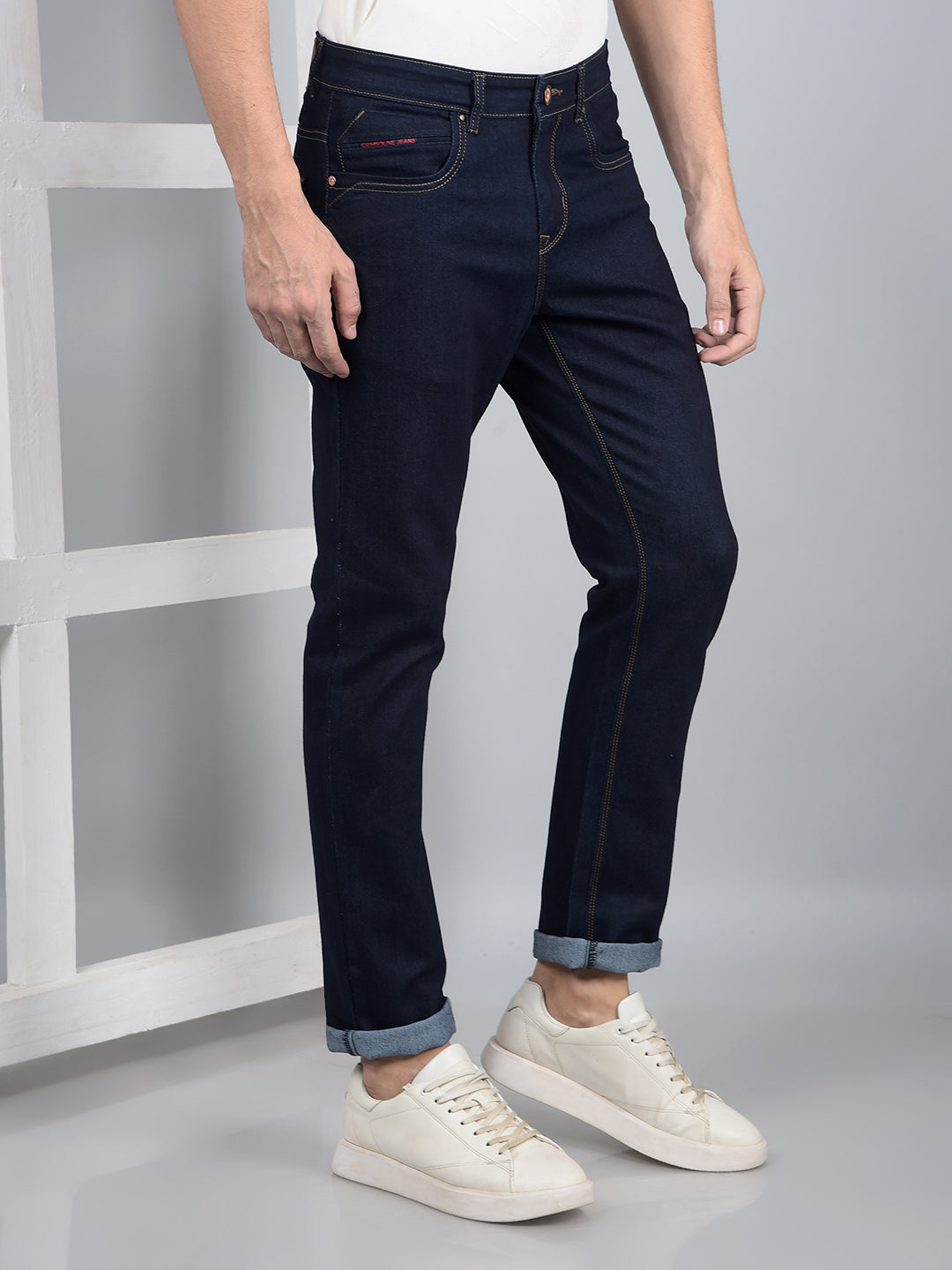 Blue Jeans-Men Jeans-Crimsoune Club