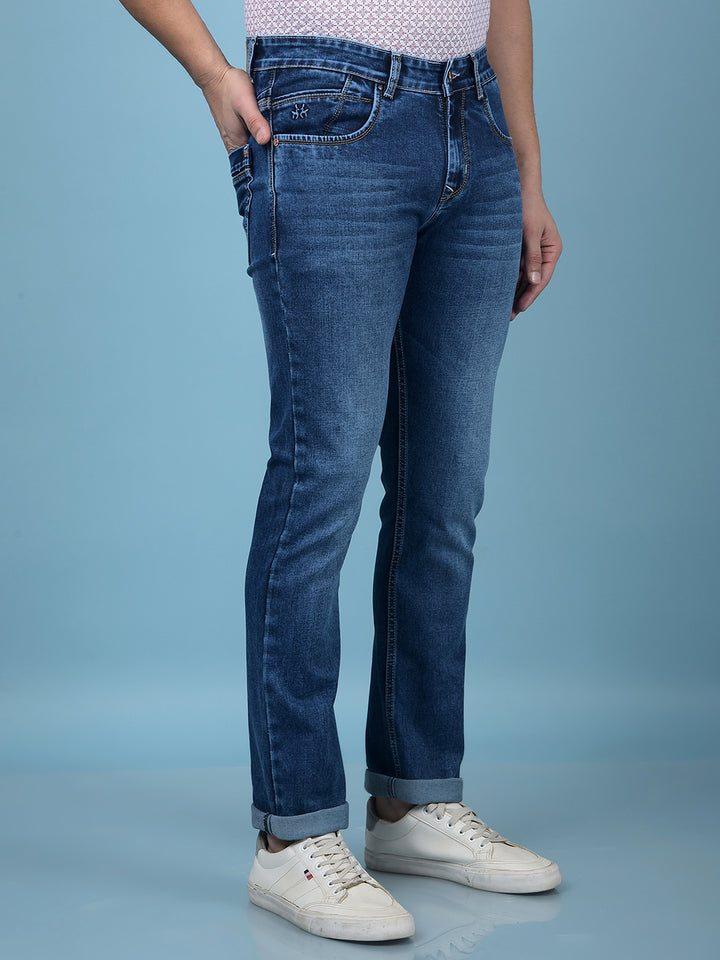 Blue Jeans-Men Jeans-Crimsoune Club