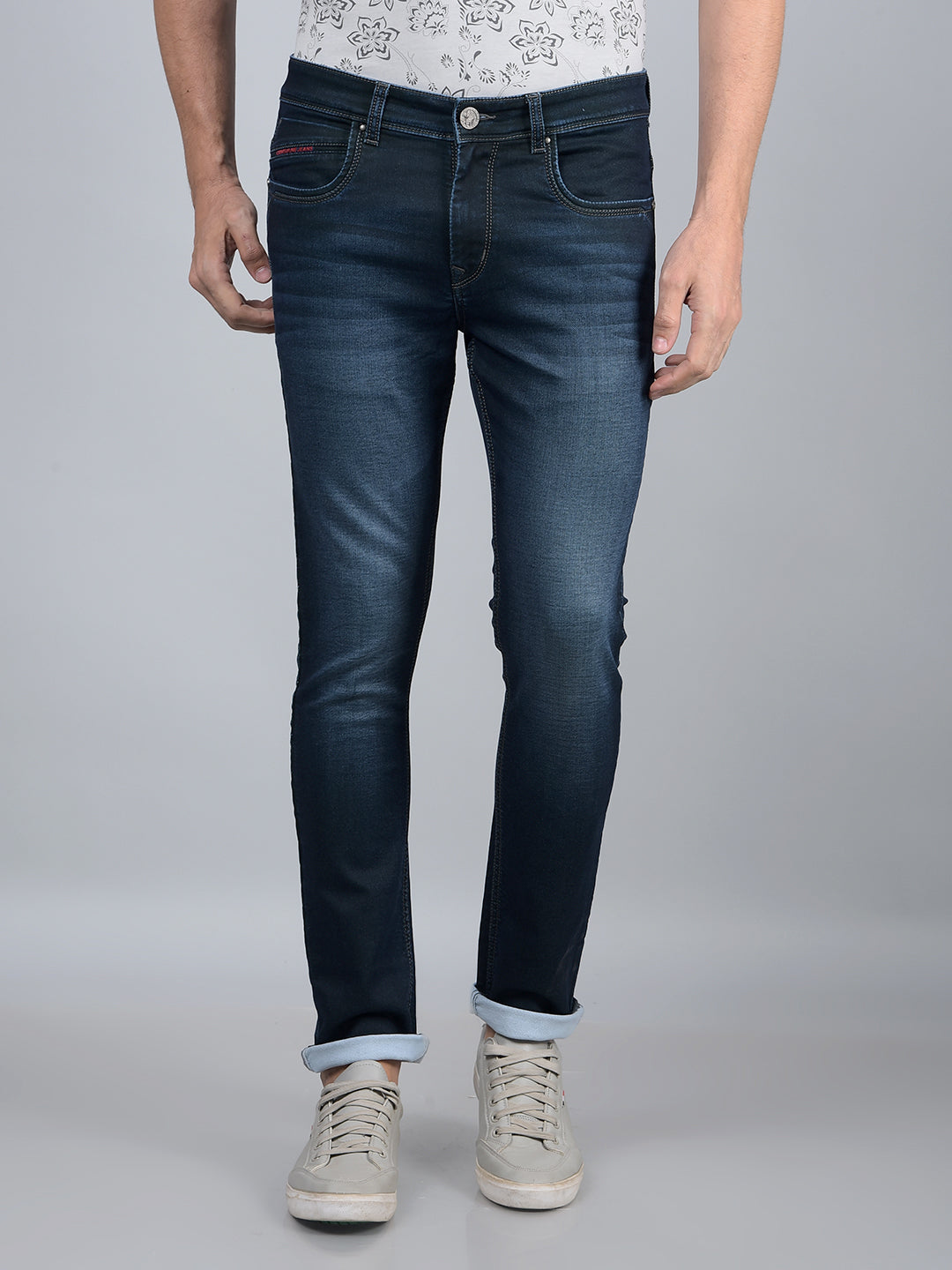 Blue Jeans-Men Jeans-Crimsoune Club