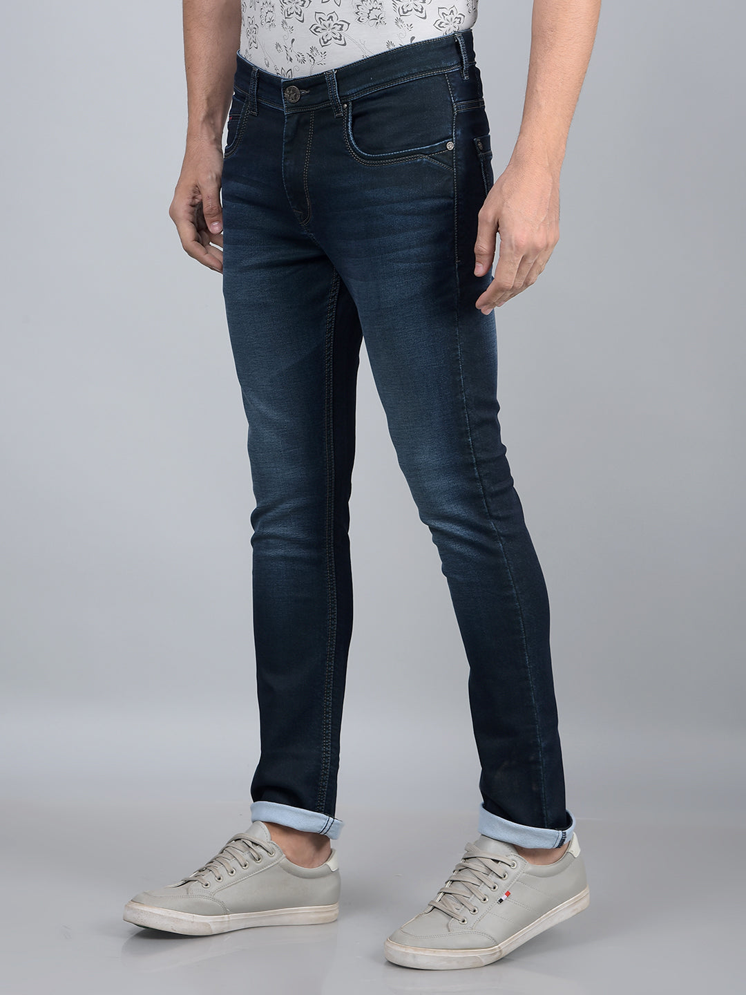 Blue Jeans-Men Jeans-Crimsoune Club