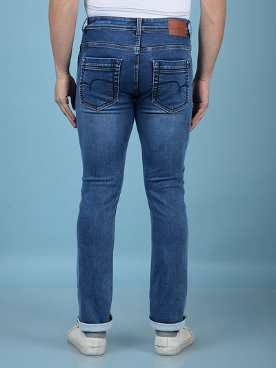 Blue Jeans-Men Jeans-Crimsoune Club