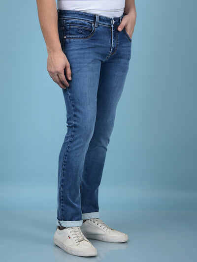 Blue Jeans-Men Jeans-Crimsoune Club