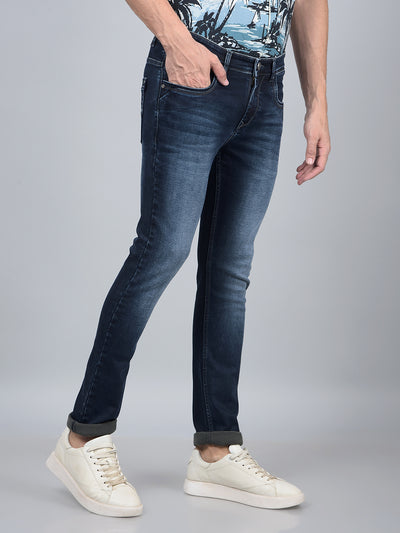 Blue Jeans-Men Jeans-Crimsoune Club