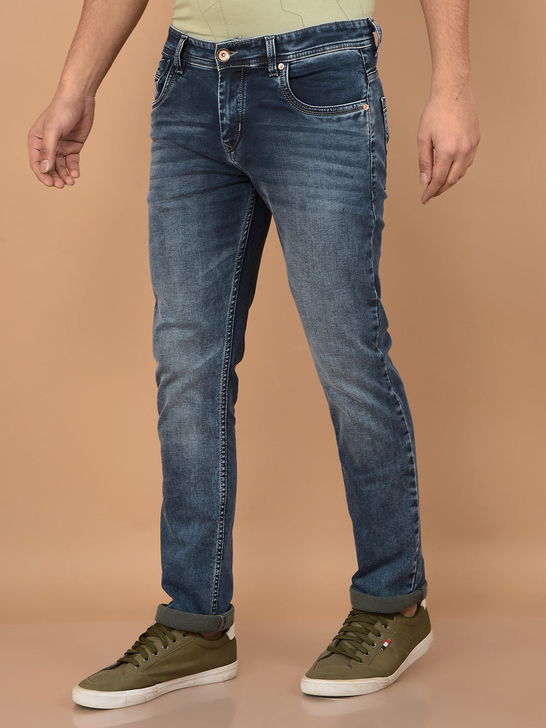 Blue Jeans-Men Jeans-Crimsoune Club