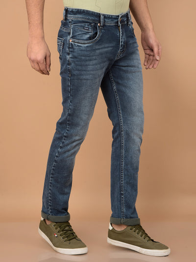 Blue Jeans-Men Jeans-Crimsoune Club
