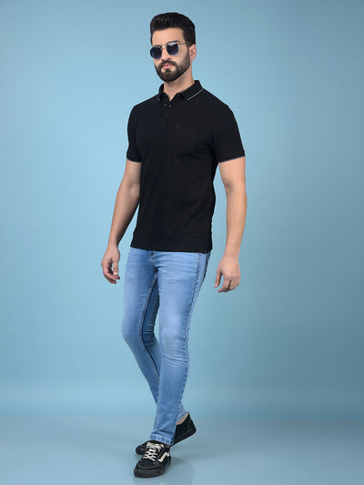 Blue Skinny Jeans-Men Jeans-Crimsoune Club