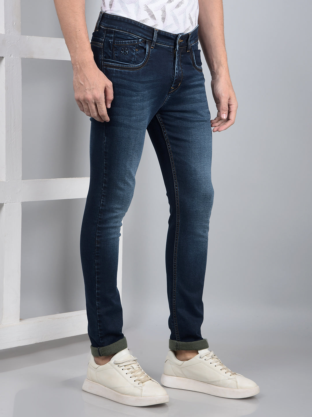 Blue Jeans-Men Jeans-Crimsoune Club
